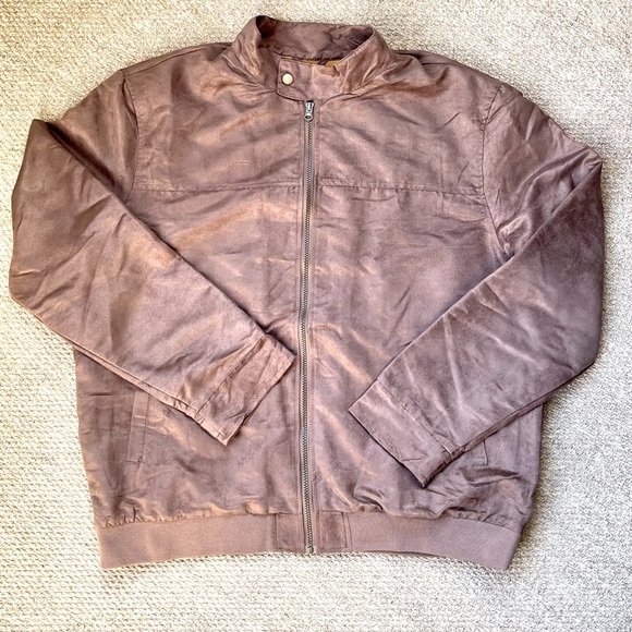 Atlas for Men Jacket UK LARGE Faux-Suede/Microfleece/Gorpcore/Outdoor/Casual - Picture 10 of 10